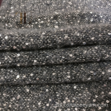 Topline sequin alpaca wool merajut benang kedai